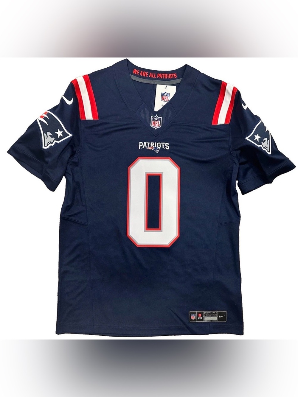 Nike Christian Gonzalez New England Patriots Jersey Men's Blue Home NEW
$175